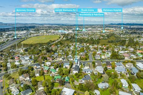 Photo of property in 4/43a Waimumu Road, Massey, Auckland, 0614