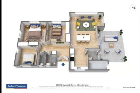 Photo of property in 100 Universal Drive, Henderson, Auckland, 0610