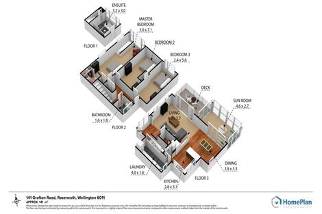 Photo of property in 141 Grafton Road, Roseneath, Wellington, 6011
