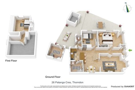 Photo of property in 26 Patanga Crescent, Thorndon, Wellington, 6011