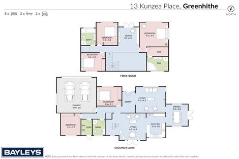 Photo of property in 13 Kunzea Place, Greenhithe, Auckland, 0632