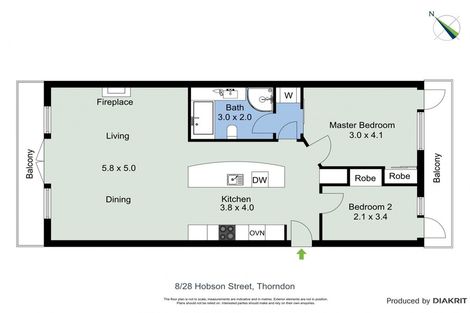 Photo of property in 8/28 Hobson Street, Thorndon, Wellington, 6011