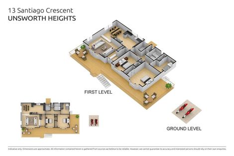 Photo of property in 13 Santiago Crescent, Unsworth Heights, Auckland, 0632