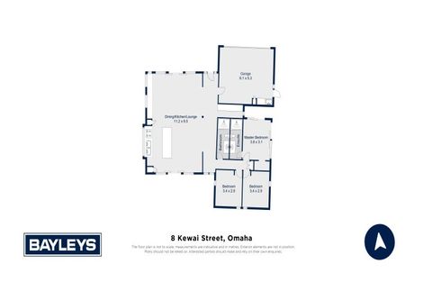 Photo of property in 8 Kewai Street, Omaha, 0986