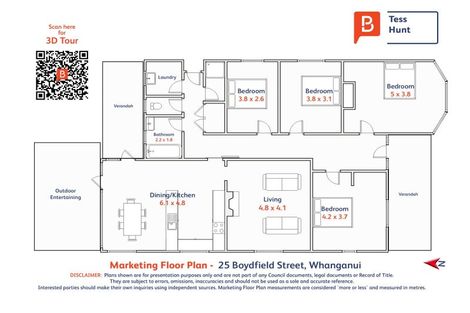 Photo of property in 25 Boydfield Street, Whanganui East, Whanganui, 4500