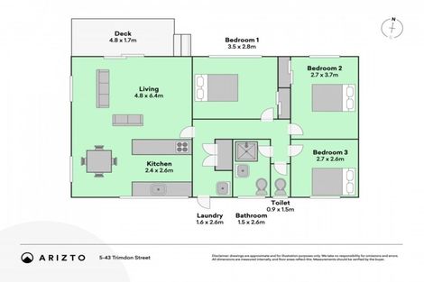 Photo of property in 5/43 Trimdon Street, Randwick Park, Auckland, 2105