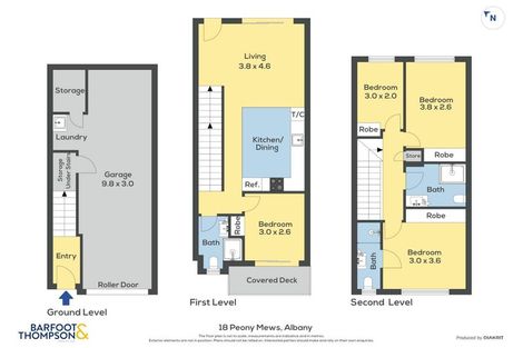 Photo of property in 18 Peony Mews, Oteha, Auckland, 0632