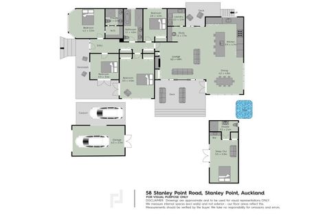 Photo of property in 58 Stanley Point Road, Stanley Point, Auckland, 0624