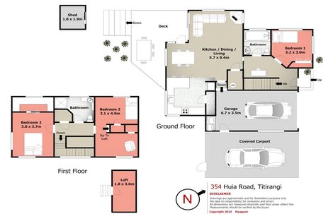 Photo of property in 354 Huia Road, Titirangi, Auckland, 0604