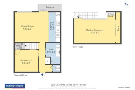 Photo of property in 3e/5 Charlotte Street, Eden Terrace, Auckland, 1021