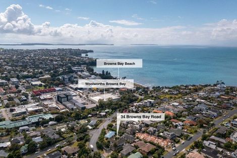 Photo of property in 34 Browns Bay Road, Rothesay Bay, Auckland, 0630