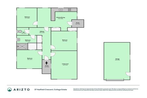 Photo of property in 37 Hadfield Crescent, College Estate, Whanganui, 4500