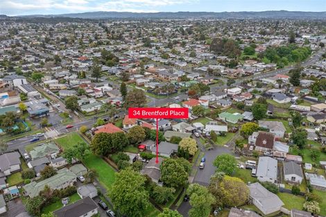 Photo of property in 34 Brentford Place, Manurewa, Auckland, 2102