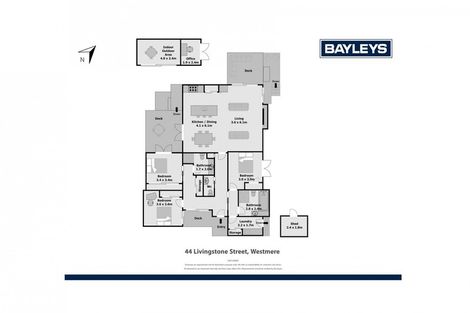 Photo of property in 44 Livingstone Street, Westmere, Auckland, 1022