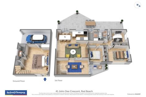 Photo of property in 41 John Dee Crescent, Red Beach, 0932