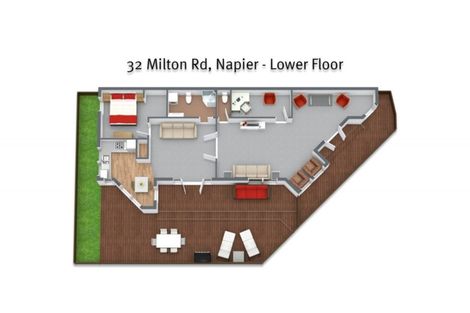 Photo of property in 32 Milton Road, Bluff Hill, Napier, 4110