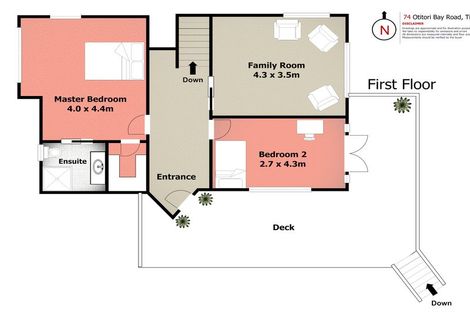 Photo of property in 74 Otitori Bay Road, Titirangi, Auckland, 0604