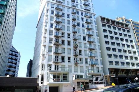 Photo of property in Terrace Heights Apartments, 2/163p The Terrace, Wellington Central, Wellington, 6011