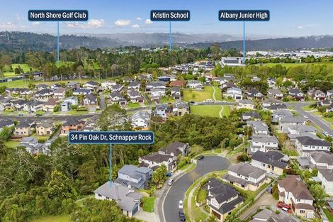 Photo of property in 34 Pin Oak Drive, Schnapper Rock, Auckland, 0632