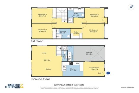 Photo of property in 12 Porowha Road, Westgate, Auckland, 0814