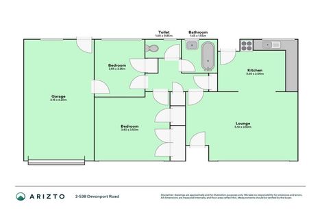 Photo of property in 2/538 Devonport Road, Tauranga South, Tauranga, 3112