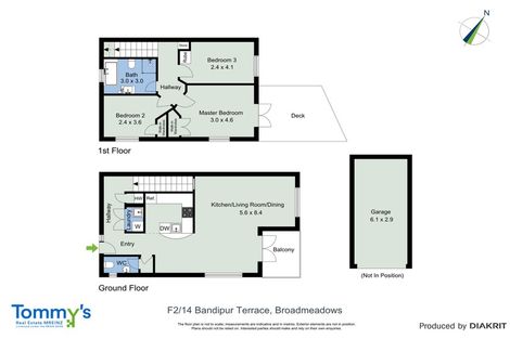 Photo of property in 2/14 Bandipur Terrace, Broadmeadows, Wellington, 6035