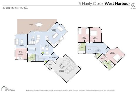 Photo of property in 5 Hanly Close, West Harbour, Auckland, 0618