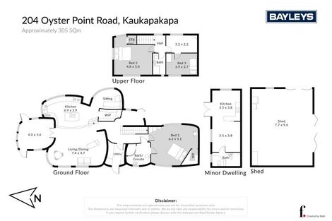 Photo of property in 204 Oyster Point Road, Kaukapakapa, Warkworth, 0984
