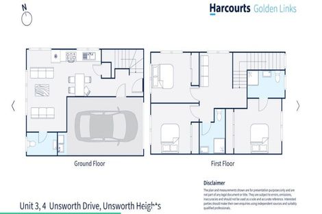 Photo of property in 4d Unsworth Drive, Unsworth Heights, Auckland, 0632