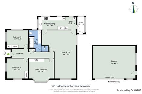 Photo of property in 77 Rotherham Terrace, Miramar, Wellington, 6022