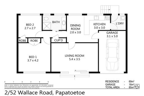Photo of property in 2/52 Wallace Road, Papatoetoe, Auckland, 2025