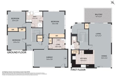 Photo of property in 2/3 Mahoe, Hutt Central, Lower Hutt, 5010