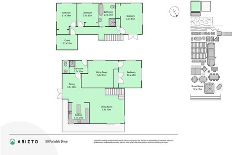 Photo of property in 50 Parkdale Drive, Aramoho, Whanganui, 4500