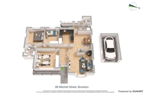 Photo of property in 66 Mitchell Street, Brooklyn, Wellington, 6021