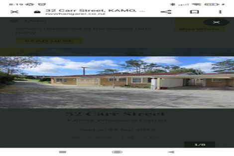 Photo of property in 32 Carr Street, Te Kamo, Whangarei, 0112