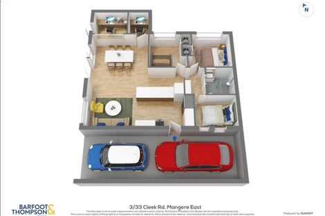 Photo of property in 3/33 Cleek Road, Mangere East, Auckland, 2024