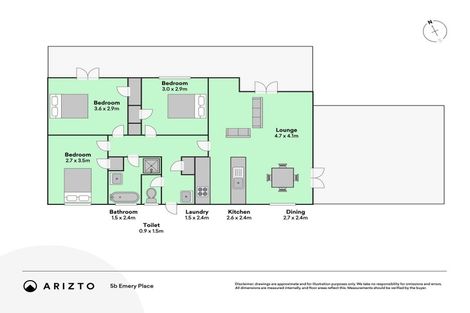 Photo of property in 5b Emery Place, Papamoa Beach, Papamoa, 3118