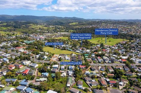 Photo of property in 2/26 Forest Hill Road, Henderson, Auckland, 0612