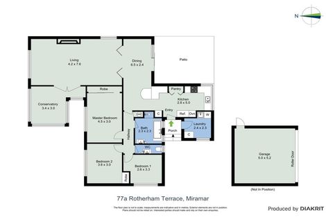 Photo of property in 77a Rotherham Terrace, Miramar, Wellington, 6022