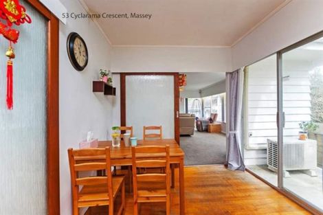 Photo of property in 53 Cyclarama Crescent, Massey, Auckland, 0614