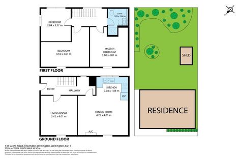 Photo of property in 141 Grant Road, Thorndon, Wellington, 6011