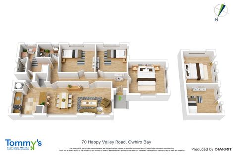 Photo of property in 70 Happy Valley Road, Owhiro Bay, Wellington, 6023