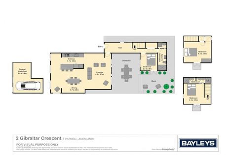 Photo of property in 2 Gibraltar Crescent, Parnell, Auckland, 1052