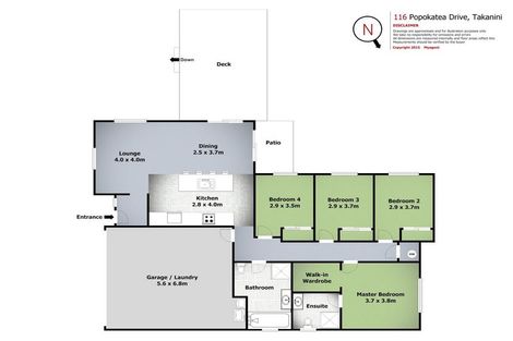 Photo of property in 116 Popokatea Drive, Takanini, 2112