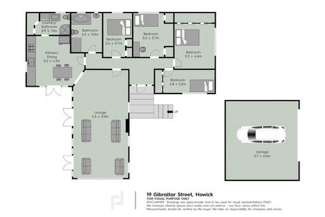 Photo of property in 19 Gibraltar Street, Howick, Auckland, 2014