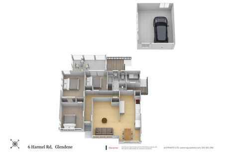 Photo of property in 6 Harmel Road, Glendene, Auckland, 0602