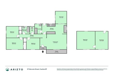 Photo of property in 57 Manuka Street, Castlecliff, Whanganui, 4501