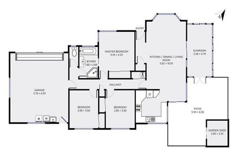 Photo of property in 509 Burnett Street, Mahora, Hastings, 4120