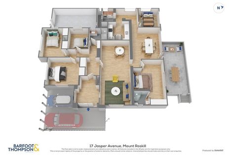 Photo of property in 17 Jasper Avenue, Mount Roskill, Auckland, 1041
