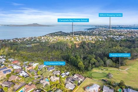 Photo of property in 13 Centennial Place, Campbells Bay, Auckland, 0630